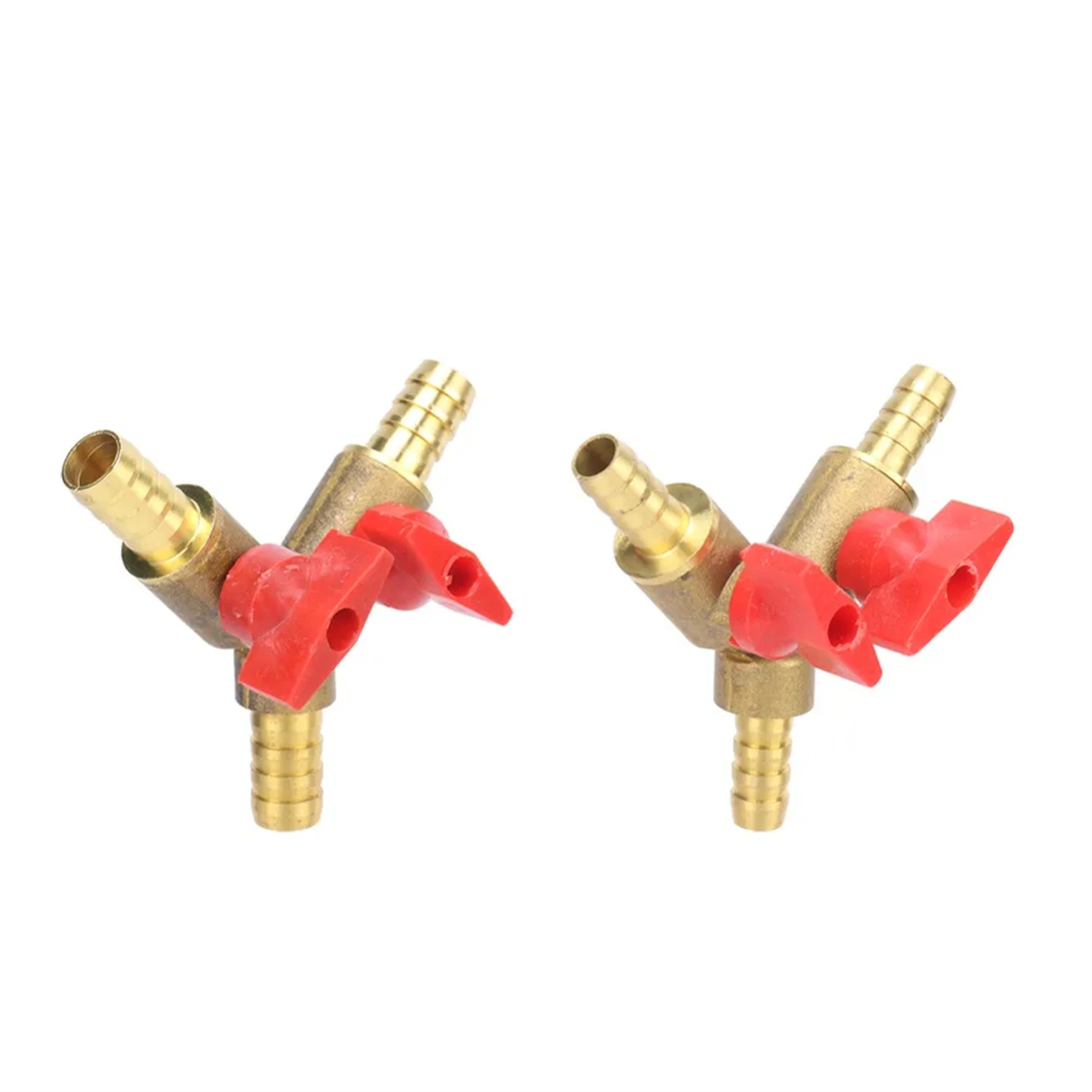 8mm 10mm Barbed 3-Way Brass Ba - Spoke Nipple Brass 评论和价格
