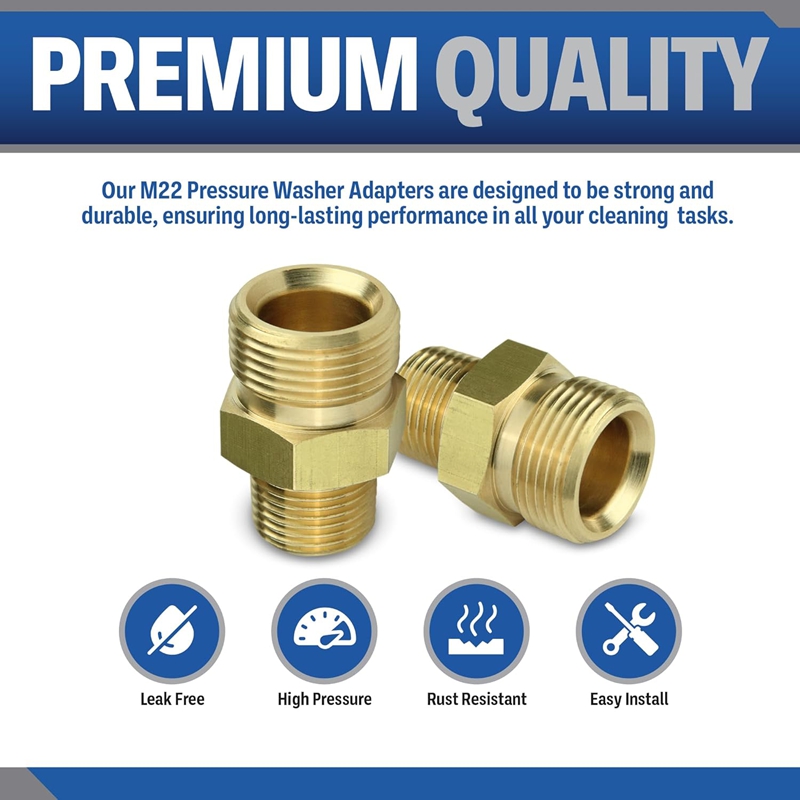 Brass Pressure Washer Coupling - Spoke Nipple Brass 评论和价格