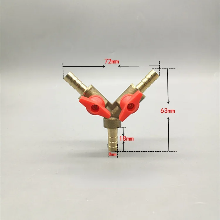 6 8 10 12mm Brass Shut Off Bal - Spoke Nipple Brass 评论和价格