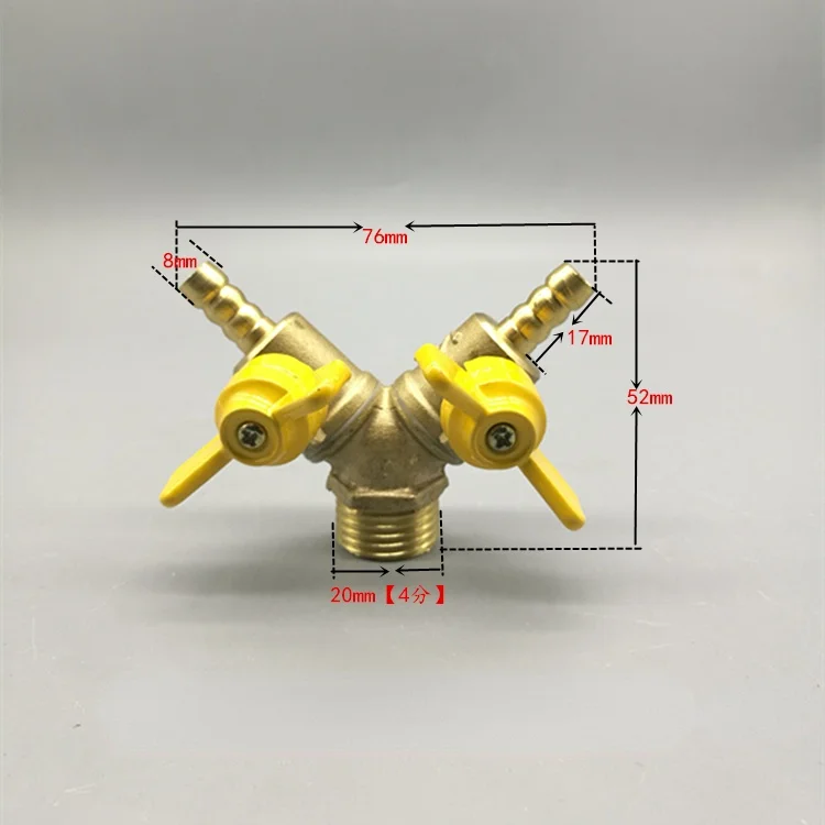 6 8 10 12mm Brass Shut Off Bal - Spoke Nipple Brass 评论和价格