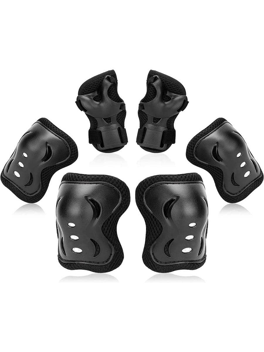 6PCS Kids Protective Gear Set  - Mountain Biking Elbow Pads 评论和价格