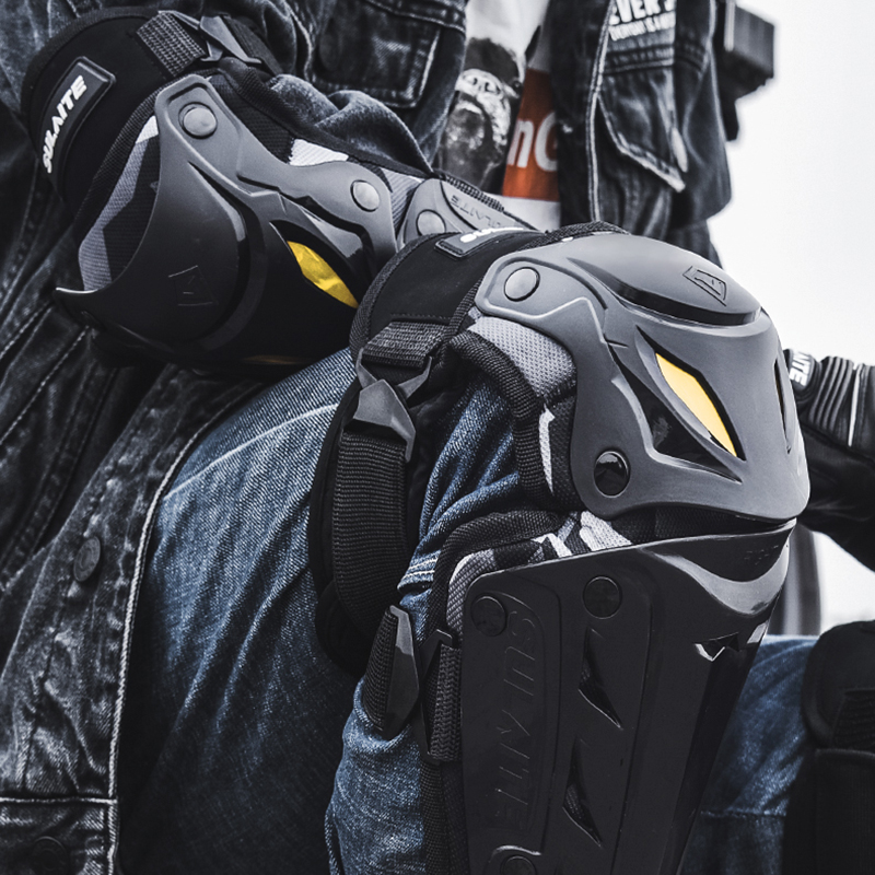 Motocross Knee Pads Moto Prote - Mountain Biking Elbow Pads 评论和价格